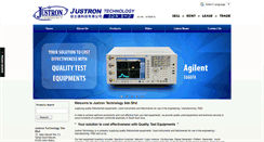 Desktop Screenshot of justron.com.my
